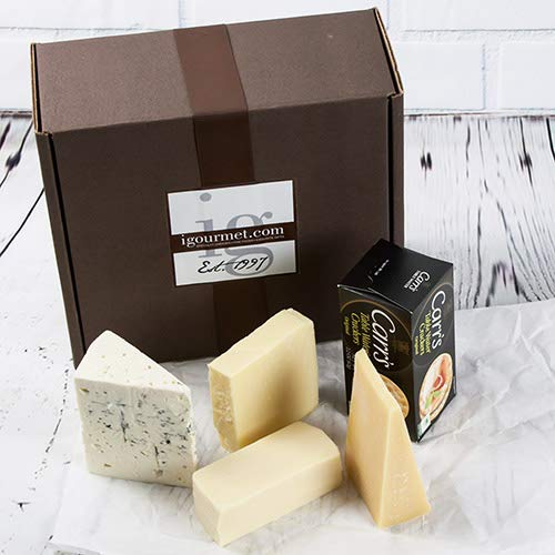 Igourmet Four Continents Of Cheese In Gift Box 2 Pound