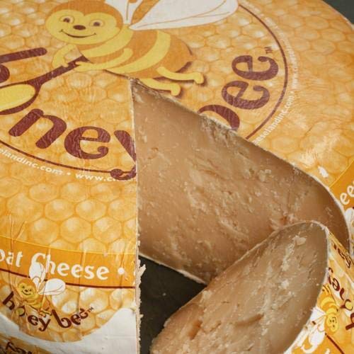 Igourmet Honeybee Dutch Goat Gouda Cheese 7.5 Ounce