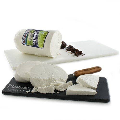 Manouri Greek Cheese Dop - Whole Form 3.5 Pound