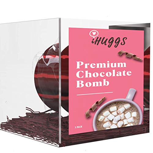 Ihuggs Premium Hot Chocolate Bomb Peppermint Made With Real Co