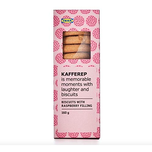 Ikea Kafferep Two Pack 6.2Oz Cookie Sweet Shortbread Sandwich Bi