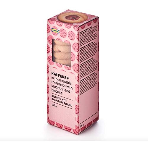 Ikea Kafferep Two Pack 6.2Oz Cookie Sweet Shortbread Sandwich Bi