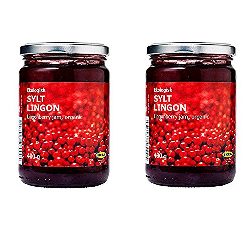 Sylt Lingon, Lingonberry Preserves, Ikea Food, 14.1 Oz Jar - Sup