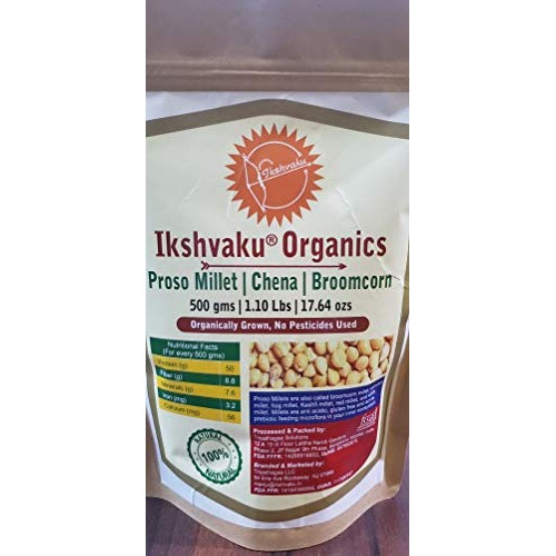 Ikshvaku Organics Proso Millet | Chena | Broomcorn | Natural Ind
