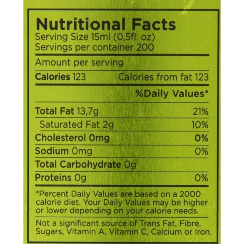 Iliada Extra Virgin Olive Oil Tin, 3 Liter