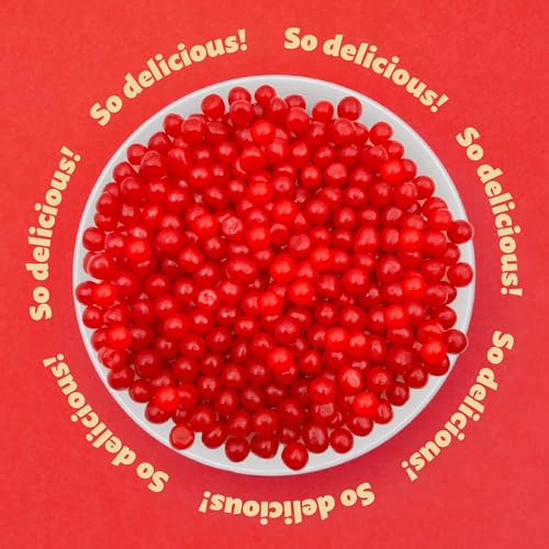 Cherry Sours Classic Chewy Candy Balls, Old-Fashioned Delights, ...