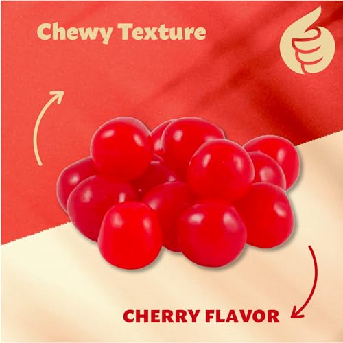 Cherry Sours Classic Chewy Candy Balls, Old-Fashioned Delights, ...