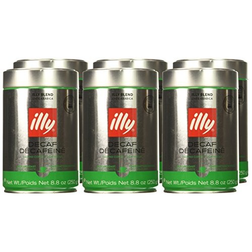 Illy Decaffeinated Espresso Coffee, 8.8 Ounce -- 6 Per Case.