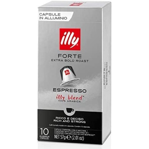 80 X Illy - Originalline Compatible Aluminium Capsules - Forte