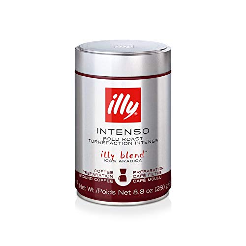 Illy Caffe Coffee Drip Dark Roast 8.8 Oz-Pack Of 6