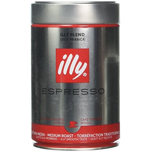 Illy Ground Espresso Medium Roast, 8.8Oz Pack Of 4. Packing Ma
