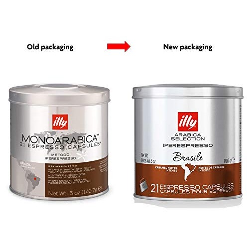 Illy Caffe Arabica Selection Brazil Iperespresso Coffee Capsules