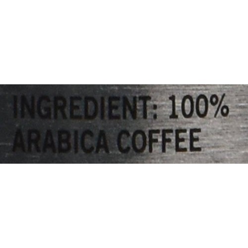 Illy Caffe Scuro Fine Grind Coffee Whole Bean Dark Roast, Black