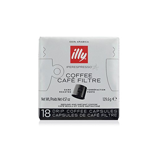 Illy Coffee, Intenso Iper Coffee Capsule, Dark Roast Drip Pods W