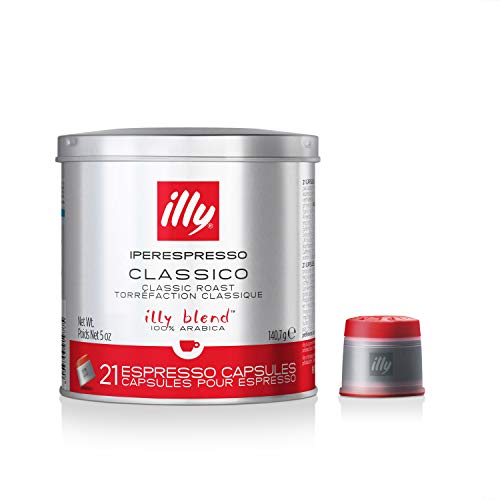 Illy Coffee, Iperespresso Capsule, Classico Medium Roast Espress