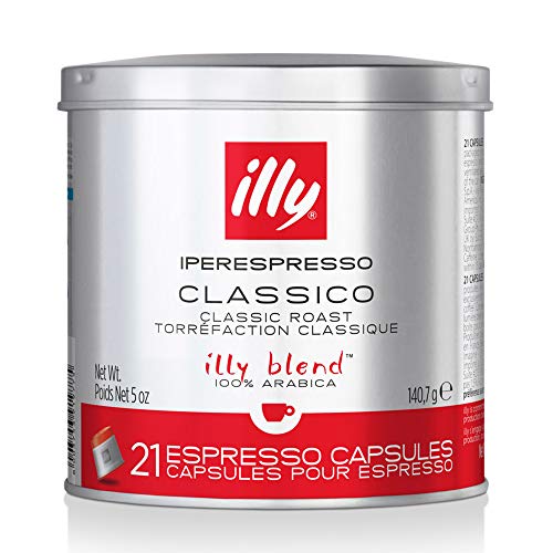 Illy Coffee, Iperespresso Capsule, Classico Medium Roast Espress