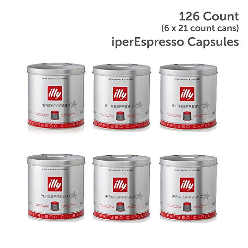 Illy Coffee, Iperespresso Capsule, Medium Roast Espresso Pods, C Illy Coffee, Iperespresso Capsule, Medium Roast Espresso Pods, C