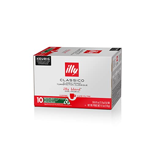 Illy Coffee, Smooth And Balanced, Classico Medium Roast Coffee K
