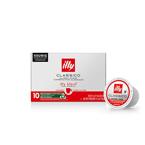 Illy Coffee, Smooth And Balanced, Classico Medium Roast Coffee K