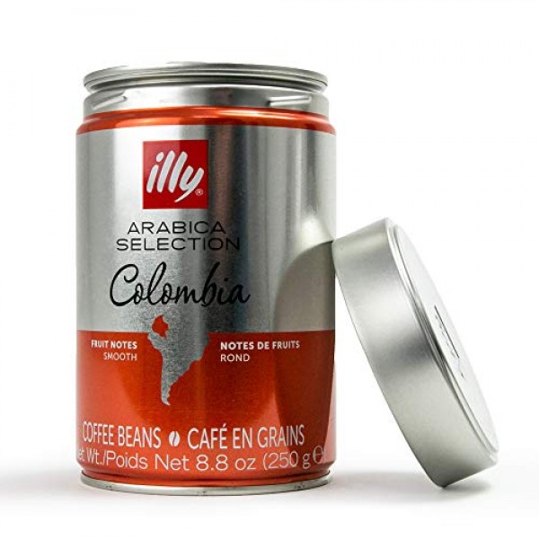 Illy Coffee Whole Bean Arabica Colombia - 8.8Oz 6 Pack