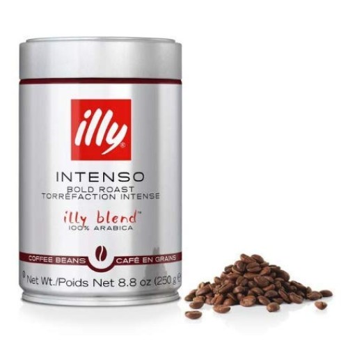 Illy Dark Roast Coffee Beans 250 G Pack Of 2