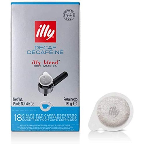 Illy E.S.E. Pods Coffee, Decaf Classico E.S.E. Pods , Medium Roa