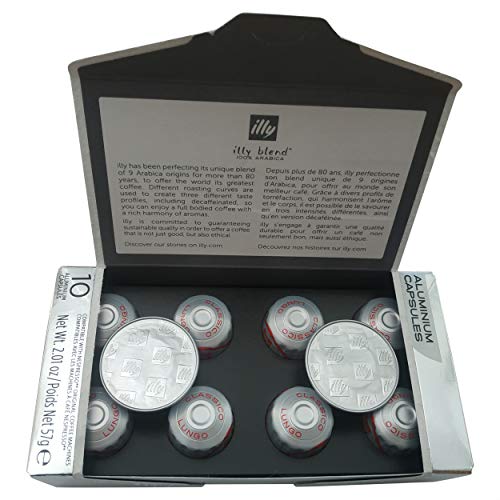 Illy Espresso Aluminium Capsules Lungo