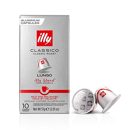 Illy Espresso Aluminium Capsules Lungo