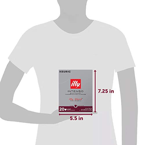 Illy Intense &Amp; Robust, Intenso Dark Roast Coffee K-Cups, Made Wi