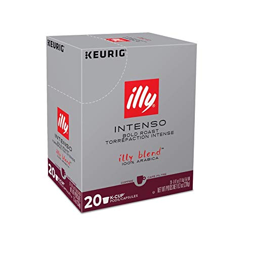 Illy Intense &Amp; Robust, Intenso Dark Roast Coffee K-Cups, Made Wi