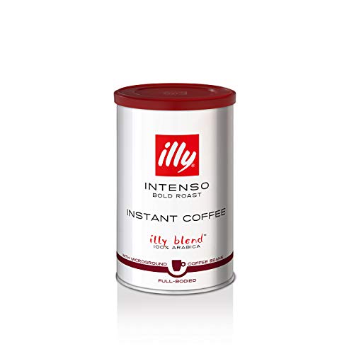 Illy Intenso Instant Coffee, Bold Roast, Intense, Robust And Ful Illy Intenso Instant Coffee, Bold Roast, Intense, Robust And Ful