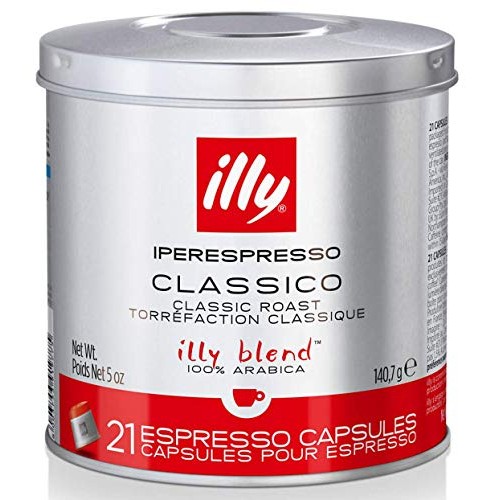 Illy Iperespreso Capsules Classic 21 Per Pack - Pack Of 6