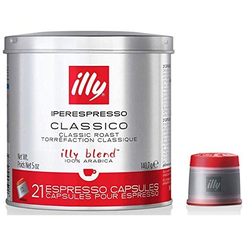 Illy Iperespreso Capsules Classic 21 Per Pack - Pack Of 6