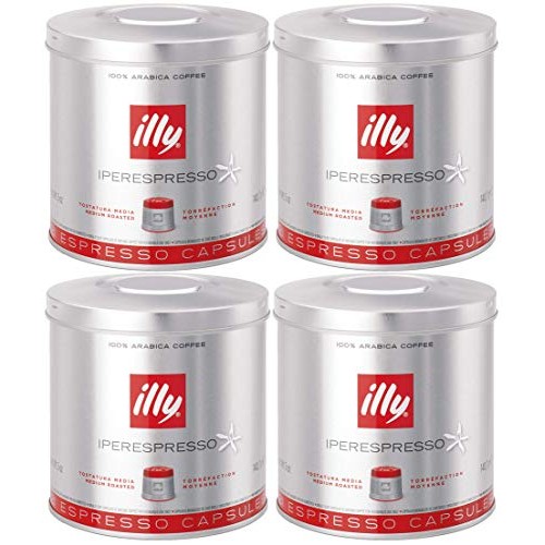 Illy Iperespresso Capsules Medium Roasted Coffee, 5-Ounce, 21-Co