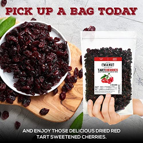 Dried Cherries 2 LB 32 oz | Resealable Bag | Tart Sour Montm...
