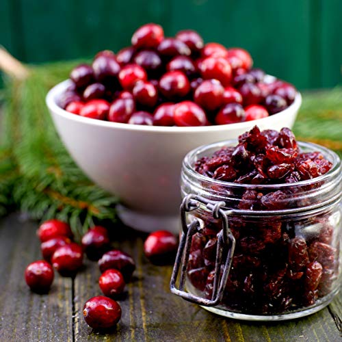 Dried Cranberries Organic 2Lbs, Non Gmo, Vegan, Unsulphured No