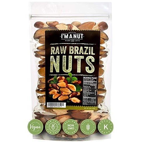 Raw Brazil Nuts 32Oz 2 Pounds Superior To Organic, No Ppo, Pro