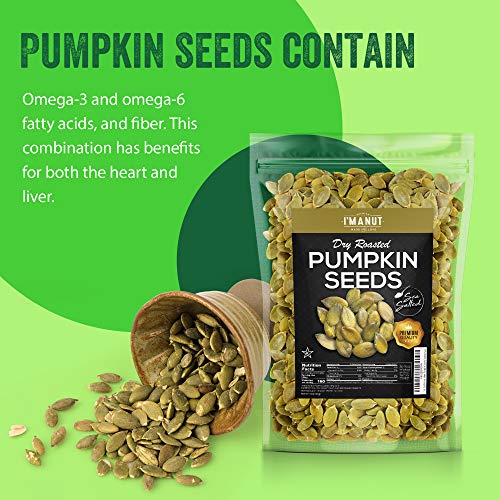Oven Toasted Pumpkin Seeds with Sea Salt Papitas 32 oz 2 lb ...
