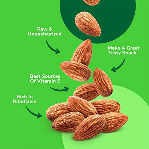 Raw Almond 48Oz | Natural | Whole | No Ppo | Non-Gmo | No Herbic
