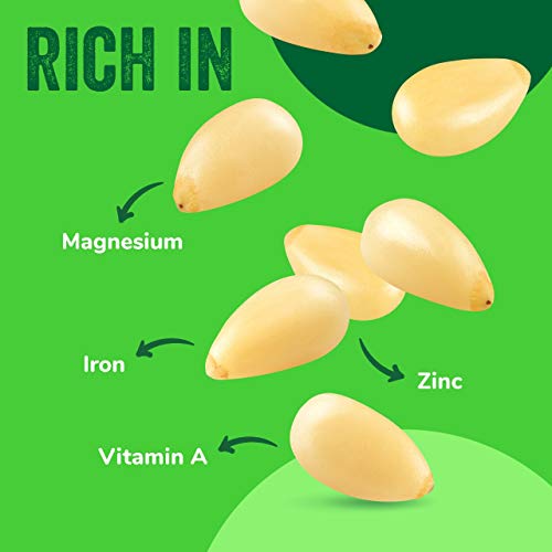 Raw Pine Nuts 1 Lb Whole And Natural No Ppo, Steam Pasteurized