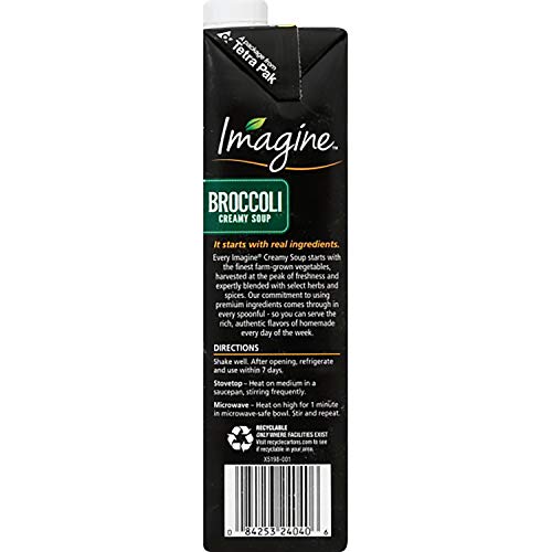 Imagine Organic Creamy Soup, Broccoli, 32 Oz