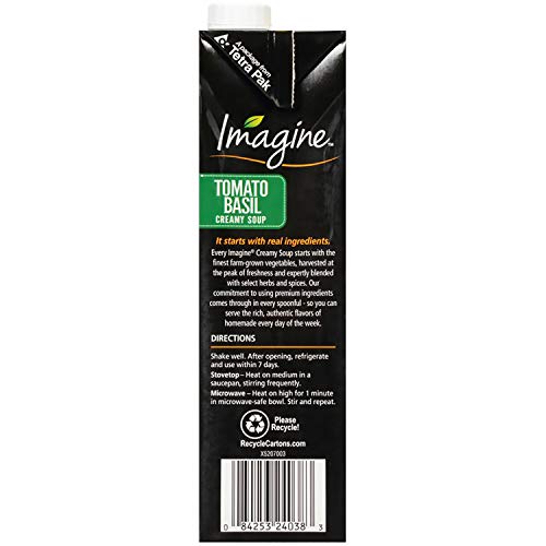 Imagine Organic Creamy Soup, Tomato Basil, 32 Oz.
