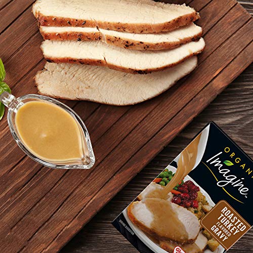 Imagine Organic Gravy, Roasted Turkey, 13.5 Ounce Pack Of 12