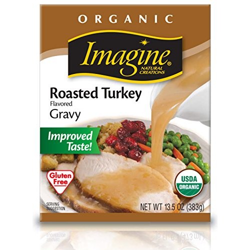 Imagine Organic Gravy, Roasted Turkey, 13.5 Ounce Pack Of 12