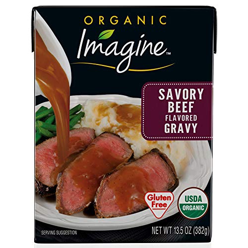 Imagine Organic Gravy, Savory Beef, 13.5 Oz. Pack Of 12