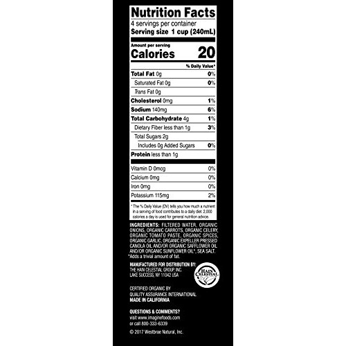 Imagine Organic Low-Sodium Vegetable Broth, 32 Oz