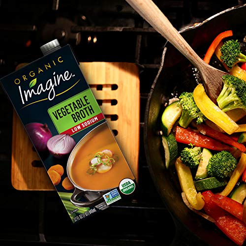 Imagine Organic Low-Sodium Vegetable Broth, 32 Oz