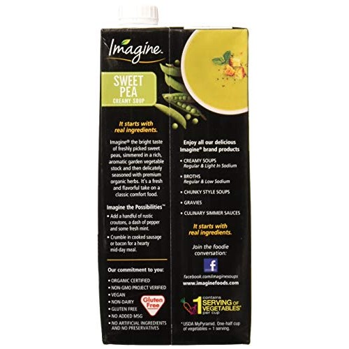 Imagine Soup Creamy Sweet Pea, 32 Oz