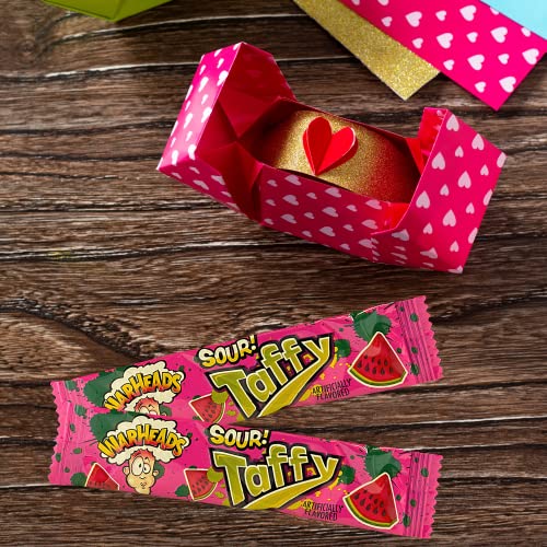 Warheads Sour Taffy Chewy Candies, Individually Wrapped Fruit Fl