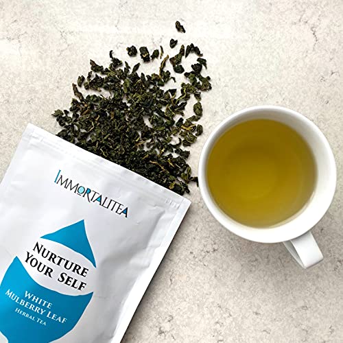 White Mulberry Tea - Herbal Loose Leaf Tea - Pure Morus Alba - C...